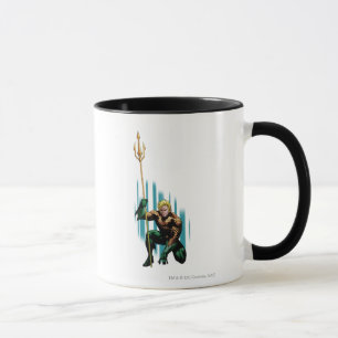 Aquaman hockend tasse