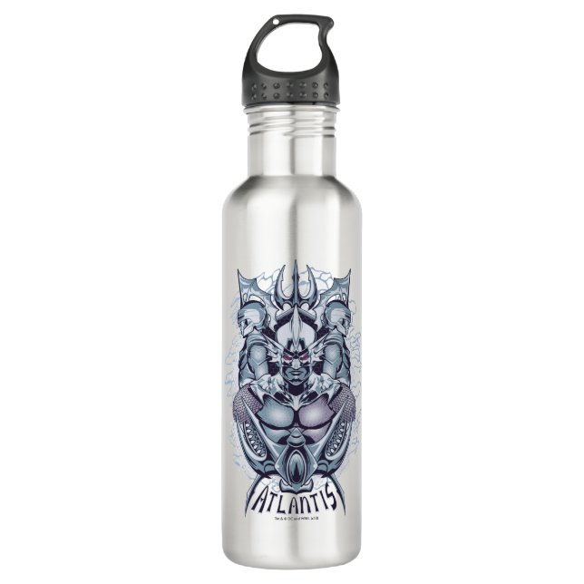 Aquaman | King Orm of Atlantis Graphic Edelstahlflasche (Vorderseite)