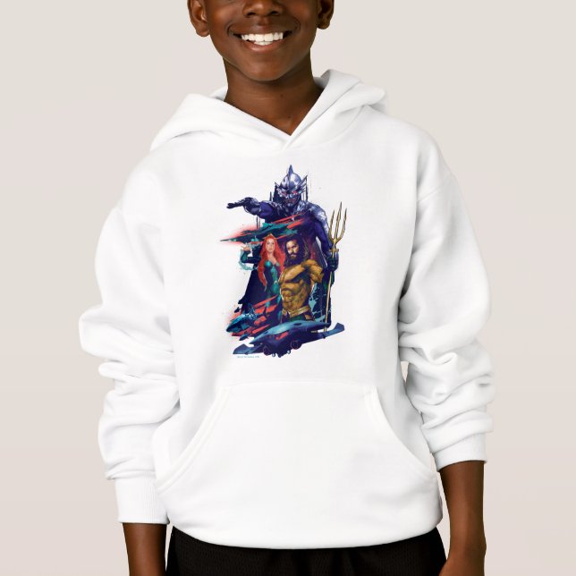 Aquaman | King Orm Versus Mera & Aquaman Hoodie (Vorderseite)