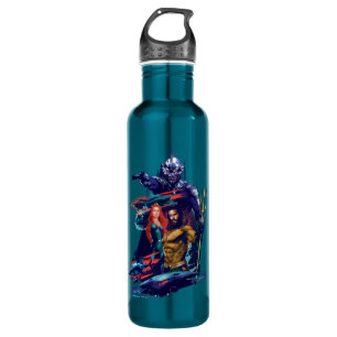 Aquaman   König Orm Versus Mera u. Aquaman Edelstahlflasche