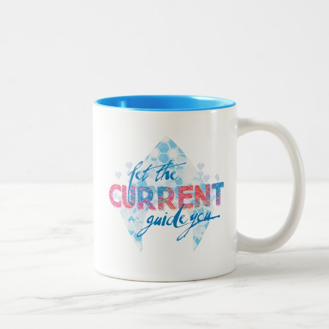 Aquaman | "ließ den gegenwärtigen Führer Sie" Zweifarbige Tasse (Rechts)