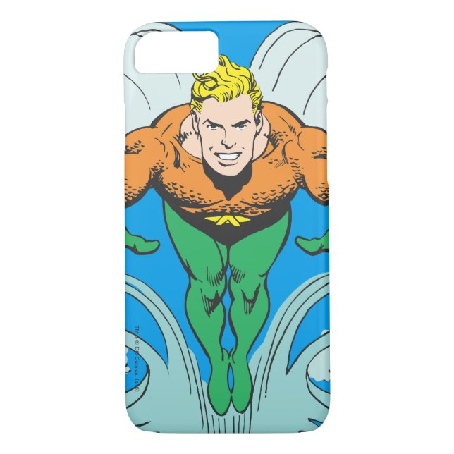 Aquaman Lunging Forward Case-Mate iPhone Hülle (Rückseite)
