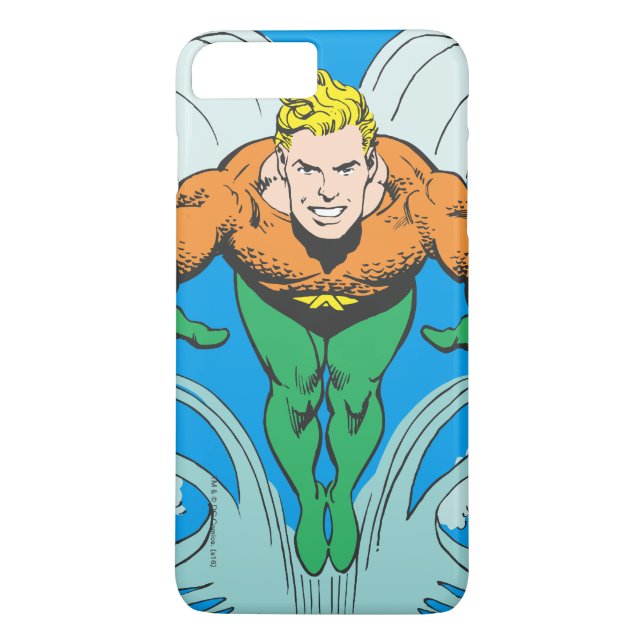 Aquaman Lunging Forward Case-Mate iPhone Hülle (Rückseite)