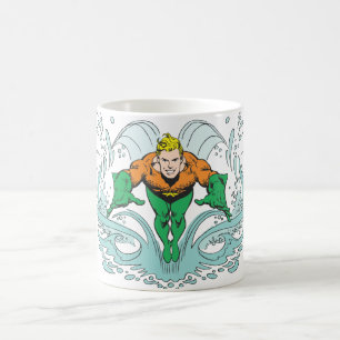 Aquaman Lunging Forward Kaffeetasse
