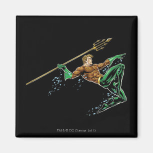 Aquaman Lunging mit Spear Magnet