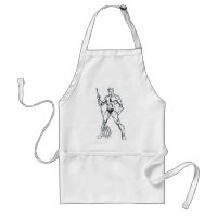 Aquaman mit Pitchfork BW
