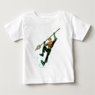 Aquaman mit Spear Baby T-shirt
