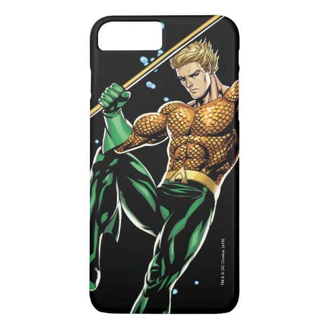 Aquaman mit Spear Case-Mate iPhone Hülle (Rückseite)