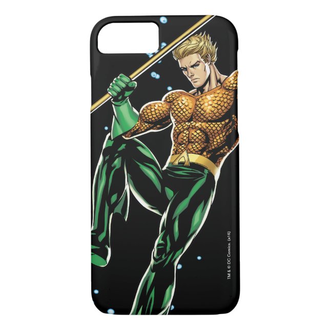 Aquaman mit Spear Case-Mate iPhone Hülle (Rückseite)