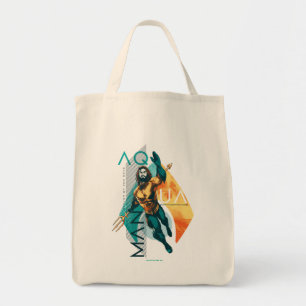 Aquaman modernistische Aquaman Collage Tragetasche
