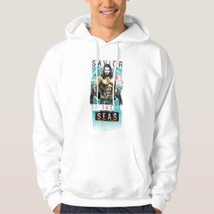 Aquaman Modernistische Grafik "Retter der Meere" Hoodie