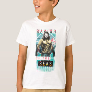 Aquaman   Modernistische Grafik "Retter der Meere" T-Shirt