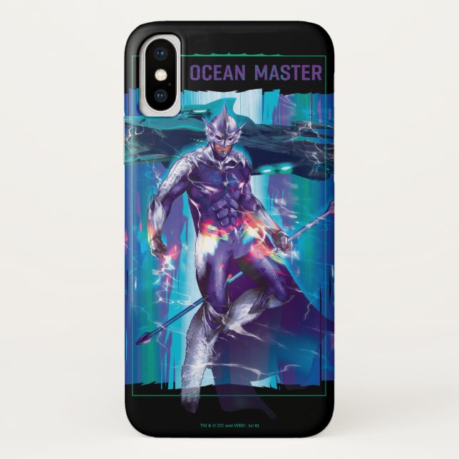 Aquaman | Ocean Master King Orm Refrakted Graphic Case-Mate iPhone Hülle (Rückseite)
