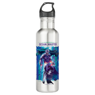 Aquaman   Ocean Master King Orm Refrakted Graphic Edelstahlflasche