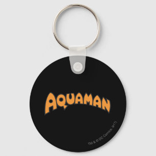 Aquaman Orange-Logo Schlüsselanhänger