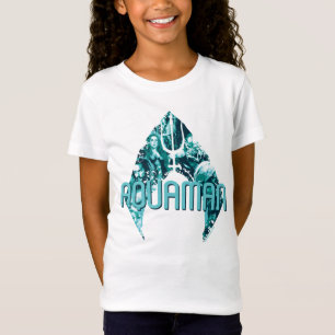 Aquaman Orin, Meran, Orm & Black Manta in Symbol T-Shirt