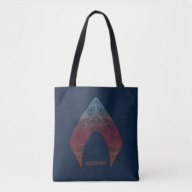 Aquaman | Paisley Aquaman Logo Tasche (Vorderseite)