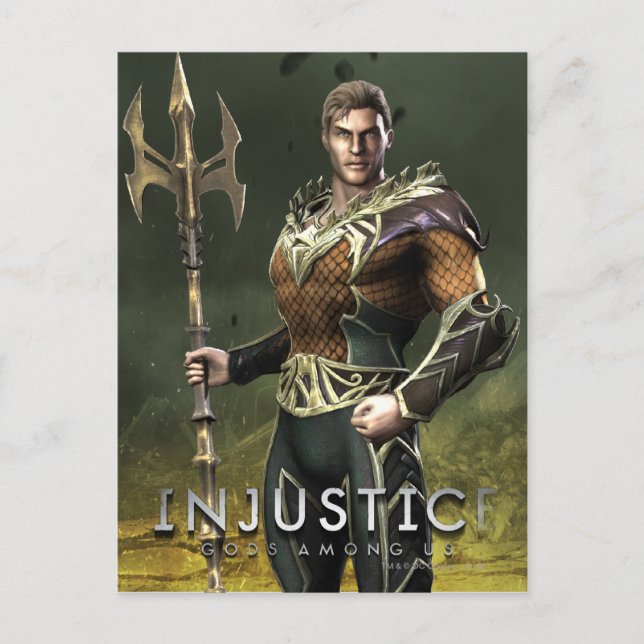 Aquaman Postkarte (Vorderseite)