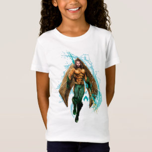 Aquaman   Prince Orin mit Aquaman-Logo T-Shirt