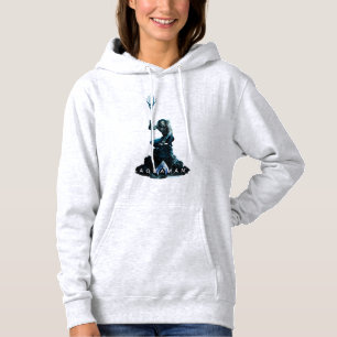 Aquaman   Prince Orin mit Wassertieren Hoodie