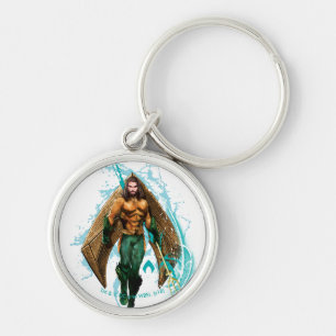 Aquaman   Prinz Orin With Aquaman Logo Schlüsselanhänger