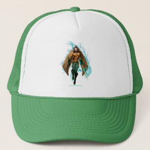 Aquaman Prinz Orin With Aquaman Logo Truckerkappe