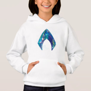 Aquaman   Refracted Aquaman Logo Hoodie