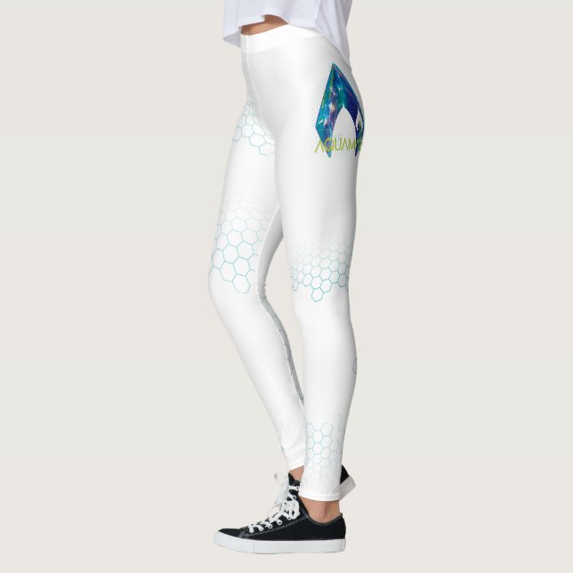 Aquaman | Refracted Aquaman Logo Leggings (Links)
