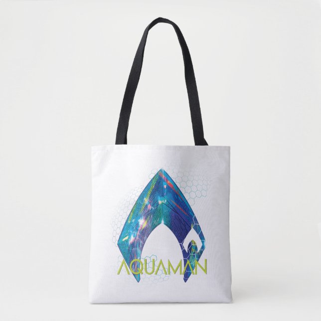 Aquaman | Refracted Aquaman Logo Tasche (Vorderseite)