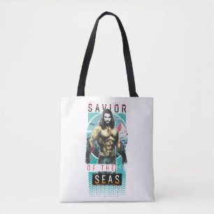 Aquaman "Retter der Meer" modernistische Grafik Tasche