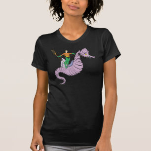 Aquaman Rides Seepferd T-Shirt