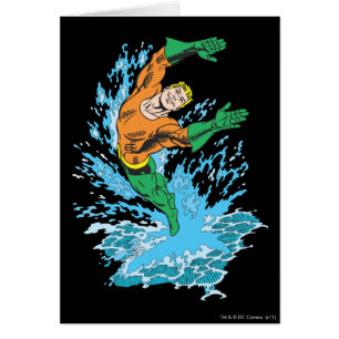 Aquaman saute dans la vague