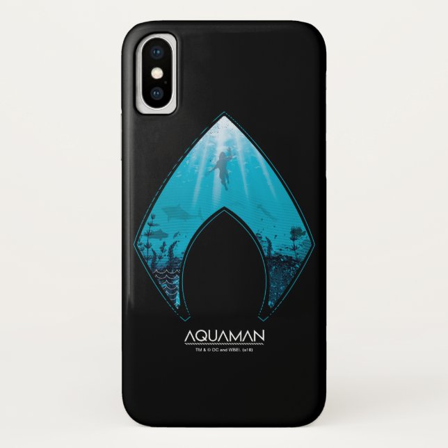 Aquaman See Case-Mate iPhone Hülle (Rückseite)