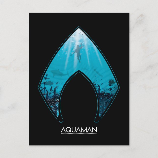 Aquaman See Postkarte (Vorderseite)