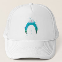 Aquaman See Through Mera Symbol Ocean Graphic