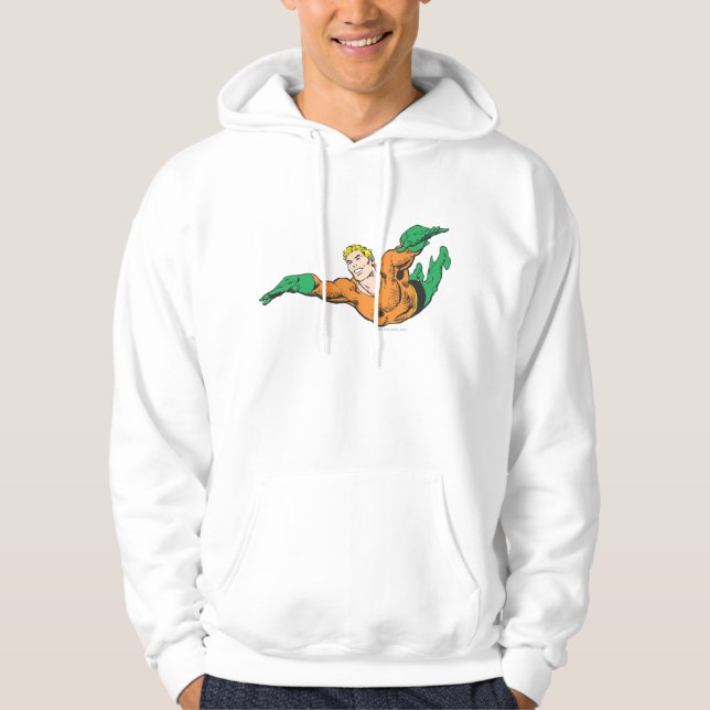 Aquaman Soars Hoodie (Vorderseite)