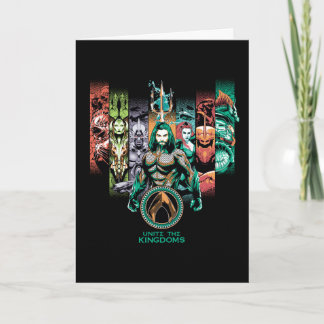 Aquaman | "Unite the Kingdoms" Atlanteans Graphic Karte