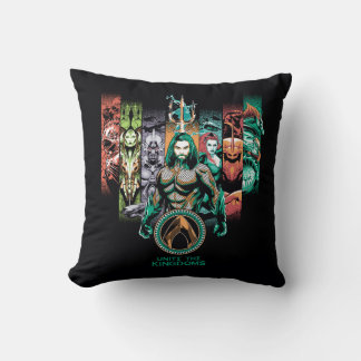 Aquaman | "Unite the Kingdoms" Atlanteans Graphic Kissen