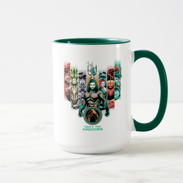 Aquaman | "Unite the Kingdoms" Atlanteans Graphic Tasse (Rechts)