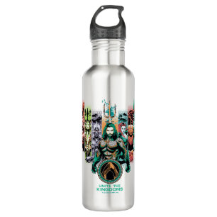 Aquaman   "vereinigen die Königreiche" Atlanteans Edelstahlflasche