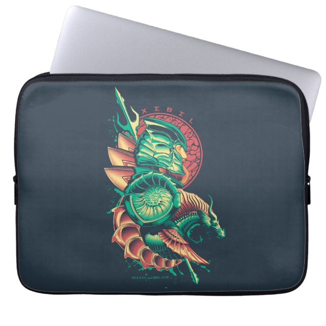 Aquaman | Xebel King Nereus Graphic Laptopschutzhülle (Vorderseite)