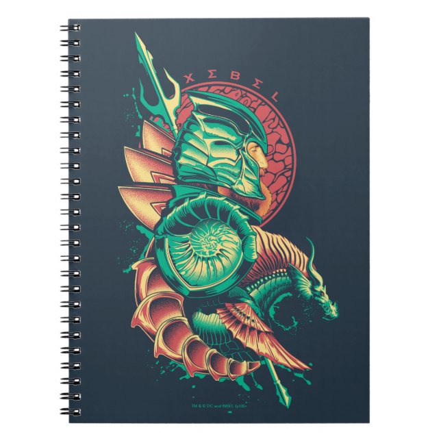 Aquaman | Xebel King Nereus Graphic Notizblock (Vorderseite)