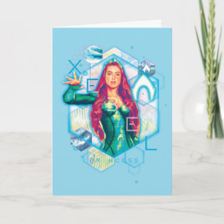 Aquaman | Xebel Princess Mera Hexagonal Graphic Karte