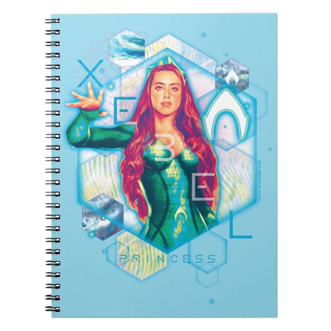 Aquaman | Xebel Princess Mera Hexagonal Graphic Notizblock (Vorderseite)