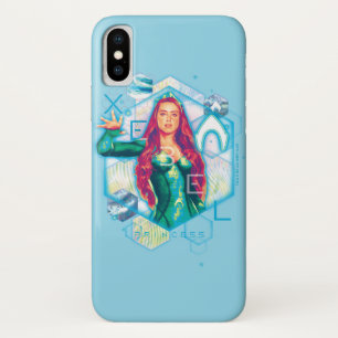 Aquaman   Xebel Prinzessin Mera Hexagonal Graphic Case-Mate iPhone Hülle