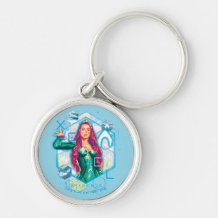 Aquaman   Xebel Prinzessin Mera Hexagonal Graphic Schlüsselanhänger
