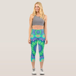Aquamandalla Capri Leggings