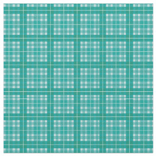 Aquamarin / Aqua Bright Gingham Kariert Tartan Stoff