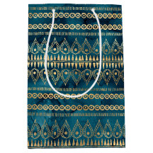 Aquamarin Blue Boho