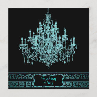 Aquamarin Blue Chandelier Womans beliebig viele Ge Einladung